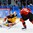 GANGNEUNG, SOUTH KOREA - FEBRUARY 23: Canada's Mason Raymond #21 stickhandles the puck in on Germany's Danny Aus Den Birken #33 during semifinal round action at the PyeongChang 2018 Olympic Winter Games. (Photo by Matt Zambonin/HHOF-IIHF Images)

